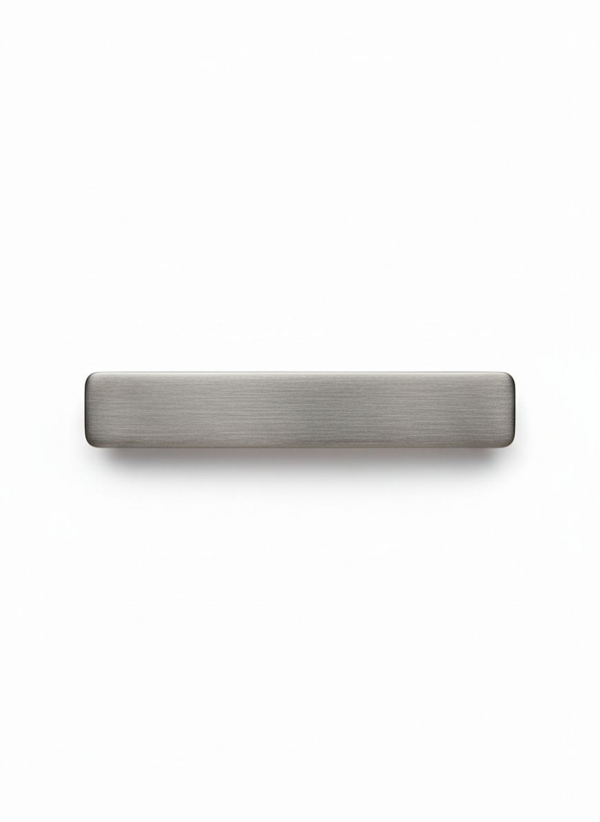 Brushed Metal Tie Bar