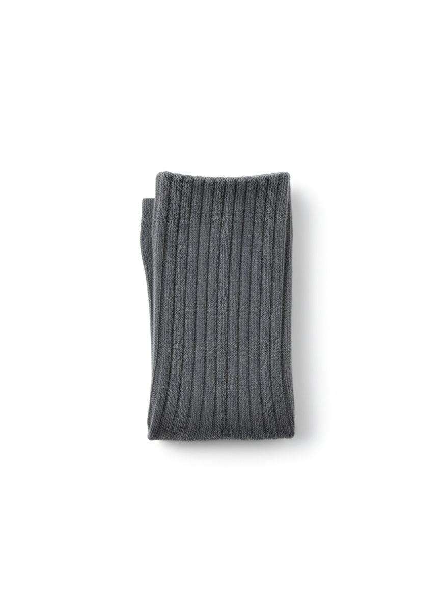 Egyptian Cotton Ribbed Socks
