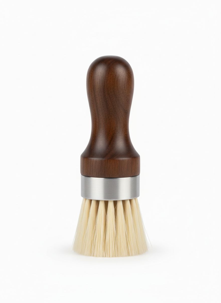 Natural Horsehair Shoe Brush